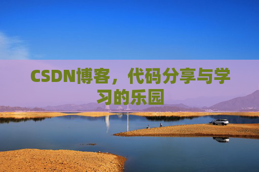 CSDN博客，代码分享与学习的乐园
